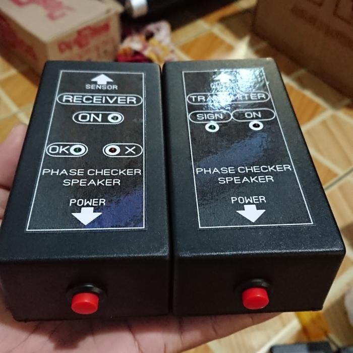 POLARITY CHECKER SPEAKER/PHASE CHECKER SPEAKER DIJAMIN AKURAT