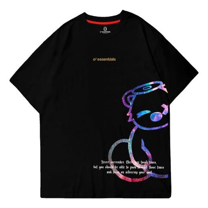 Oversize T-shirt Premiun Unisex Bear Galaxy