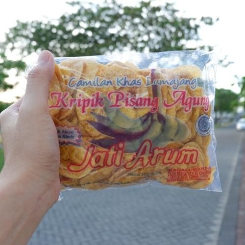 

Sedia Keripik Pisang Agung JATI ARUM (Manis/Asin)