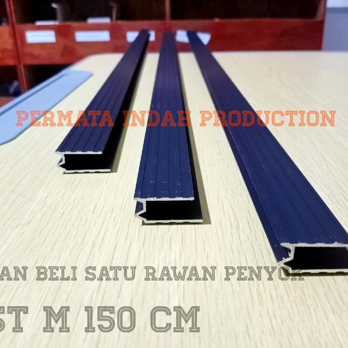 LIST ALUMINIUM M HITAM 150 CM LIST U/M LIST ALUMINIUM PROFIL LIST BOX LIST HARDCASE FLIGHTCASE #LIST