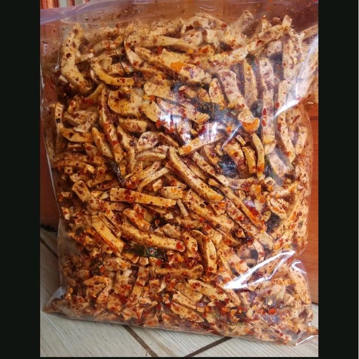 

Sedia BASRENG STIK PEDAS DAUN JERUK 1KG food snacks Makanan Ca