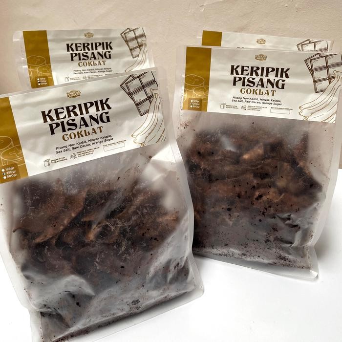 

Sedia Tsakha Snack - Keripik Pisang Coklat Keripik Pisang Raw Cacao