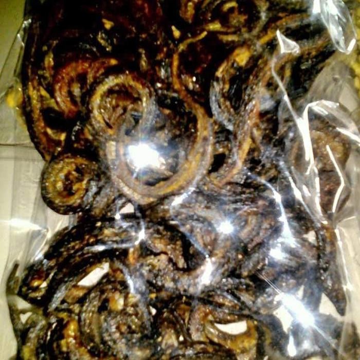 

Sedia keripik belut tanpa tepung enak,gurih,mantap 250gram