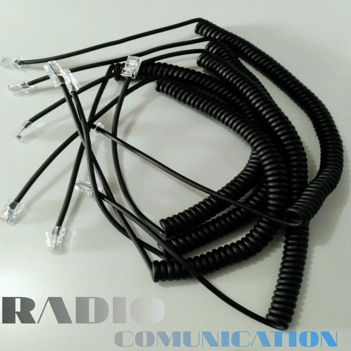 Kabel Sepiral Mic Rig Icom Ic 2300-2100-2200