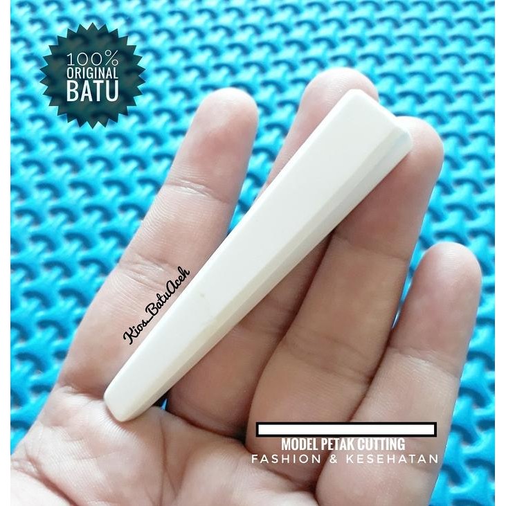 Aksesoris Batu Giok Salju Original Asli Aceh Petak Cutting