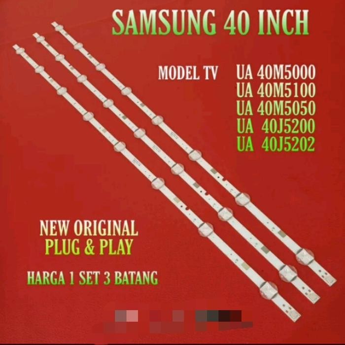 Terlaris BACKLIGHT TV SAMSUNG UA 40J5000 40M5000 AK DK BL TV LAMPU LED UA40J500 SALE