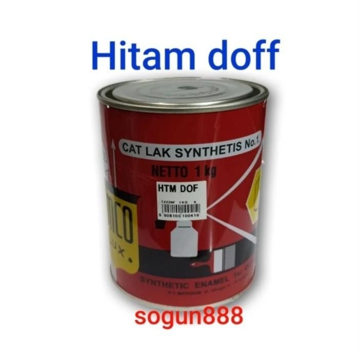 (Allthebest) Emco cat kayu dan besi 1 kg hitam doff