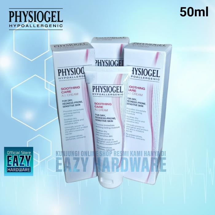 Physiogel Ai Cream 50Ml Soothing Care Lotion Kulit Kering Kemerahan Sensitif Moisturizer Pelembab