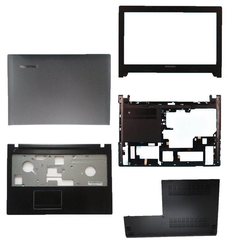 New portable lcd back cover/front frame/hinges/handrest/bottom case for lenovo s410 s410p 90203834/3