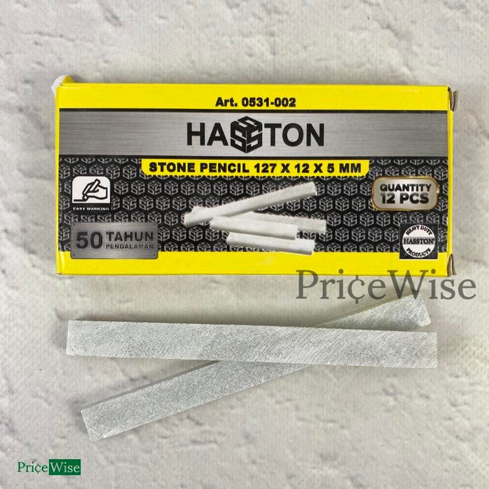 

Kapur Besi Hasston 0531-002 / Pensil Tulis Besi / Stone Pencil