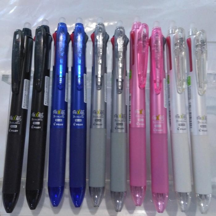 

PILOT FRIXION CLICKER 3 IN 1/ PULPEN 3 WARNA