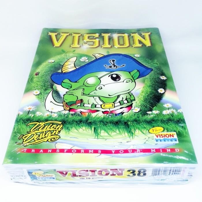 

Buku Tulis Vision 38 Lembar Buku Sekolah Buku Catatan ATK Murah Fancy