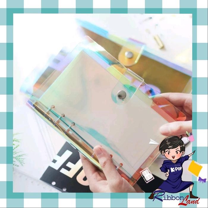 

(FREE Penggaris) A5 A6 Binder Diary Notebook Laser Hologram KOKO 6 Ring