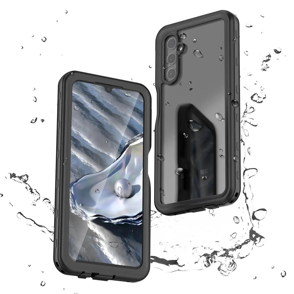 IP68 Waterproof Case For Samsung Galaxy A54 A42 A34 A33 A32 A22 A14 5G Crystal Case 360 Protect Dust