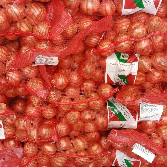 

TERMURAH Bawang bombay size kecil 1kg READY STOCK