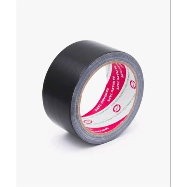 

Diskon Lakban Hitam Daimaru Besar Linen Kain 2 Inch X 12M Black Cod