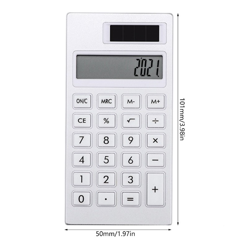 

12Digits Calculator Student Calculator Thin and Small Solar Calculators T5EE