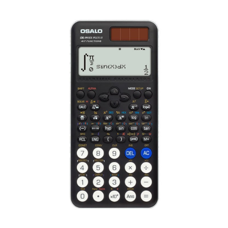 

991ES PLUS II ABS Science Calculator Solar Energy 417 Functions Kinds of Multifunctional Student