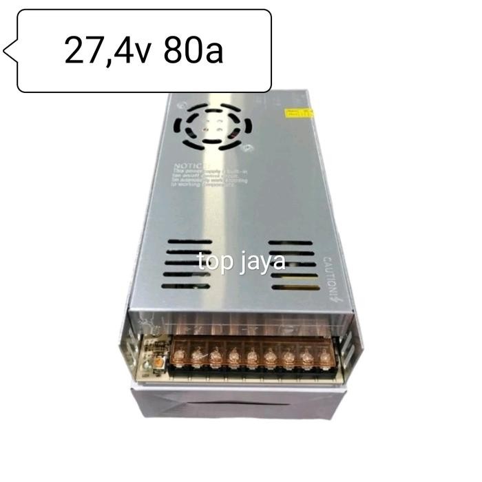 POWER SUPPLY TOP JAYA 27,4V 80A TERMURAH