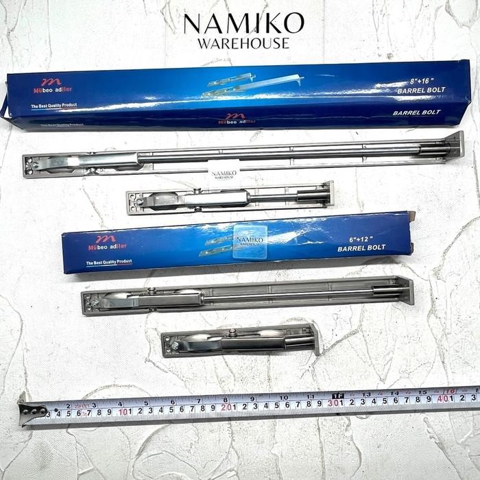 HOT PROMO MULLER Grendel Slot Pintu Tanam 12 16 inch