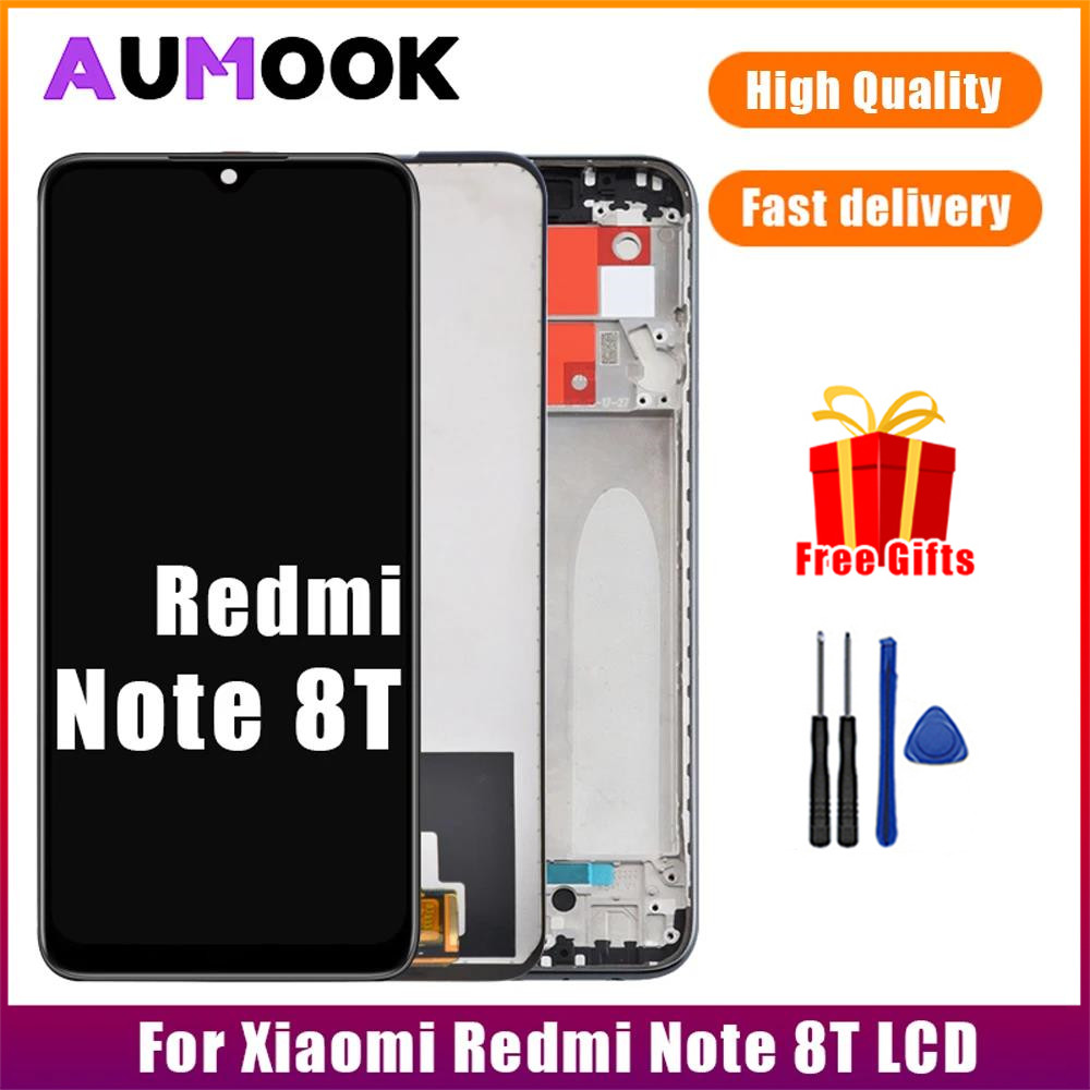 OEM LCD Display For Redmi Note 8T Display Touch Screen Digitizer with Frame Assembly For Redmi Note 