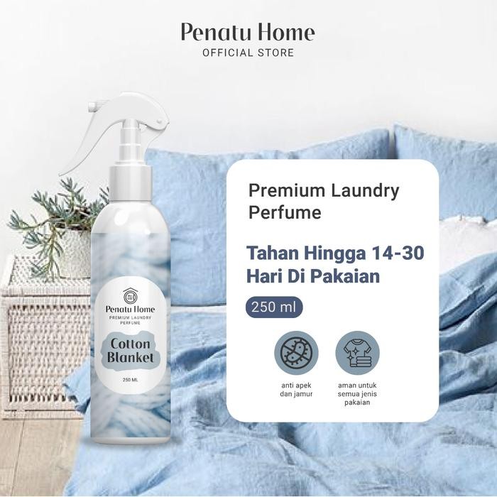 (Allthebest) Parfum Laundry Premium - Penatu Home Cotton Blanket