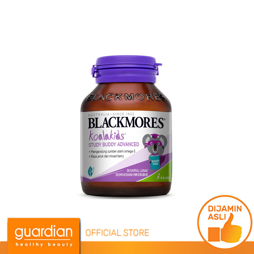 Blackmores Koala Kids Study Buddy Advanced - Memelihara Kesehatan Anak 30S