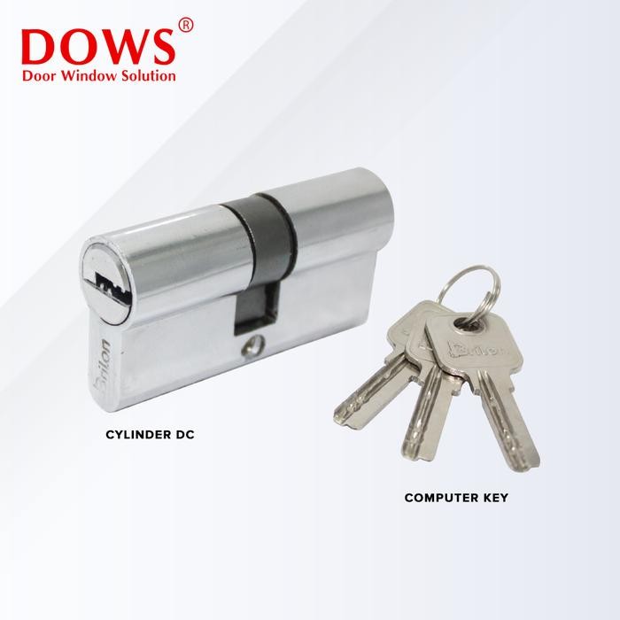 KUNCI PINTU ALMUNIUM BRILON LHTR 8530 SSS KUNCI PINTU SET KOMPLIT