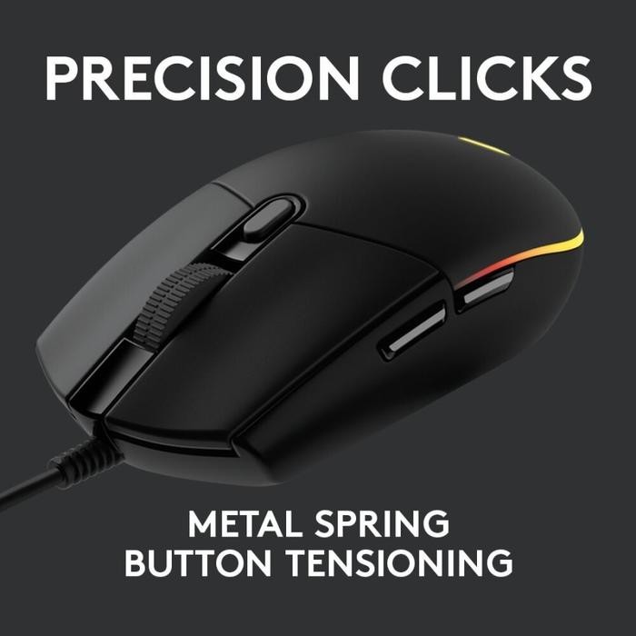 (Expert) Logitech G203 Lightsync RGB Gaming Mouse - Garansi Resmi