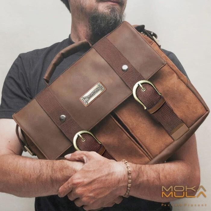 TAS LAPTOP FORMAL PRIA POSTBAG by MOKAMULA