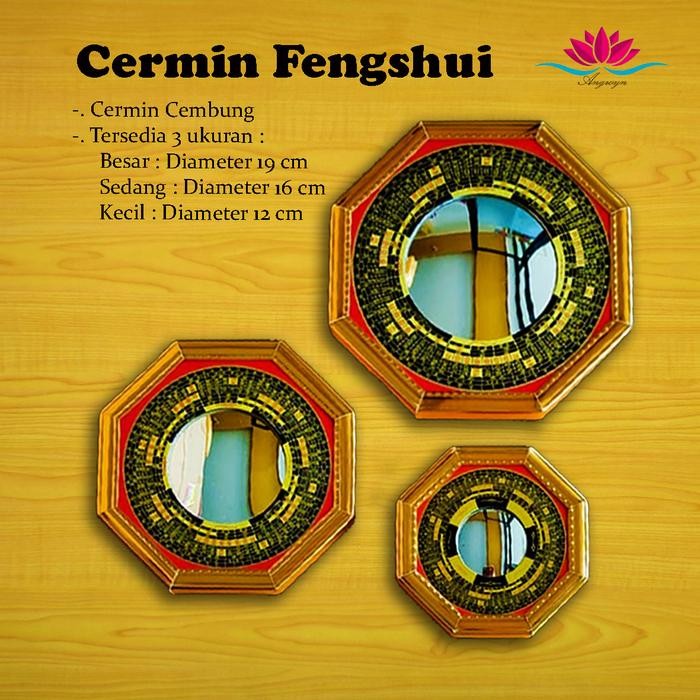 

Promo! Cermin Fengshui Pakkua Kaca Cembung Diameter 19 Cm - Besar
