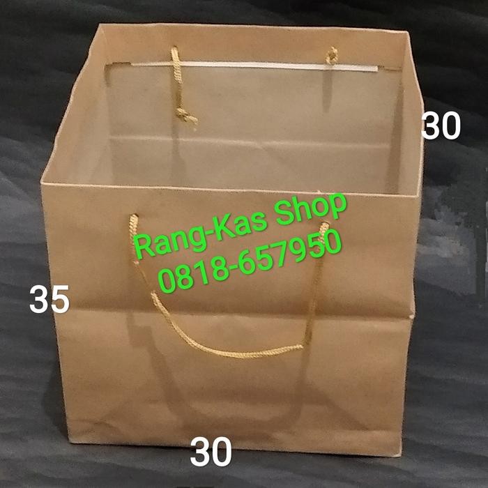 

Paperbag Batik Kue XL Besar polos samson doff