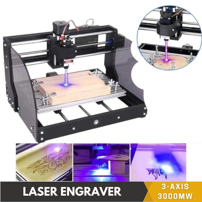 

Terlaris! Mesin Laser Ukir Kayu Diy Elektrik Laser Engraver Printer 3D