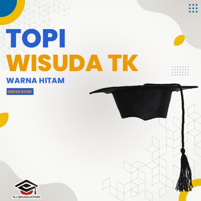 (Expert) Topi Wisuda/Topi Wisuda TK/Topi Wisuda Paud/Atribut Wisuda