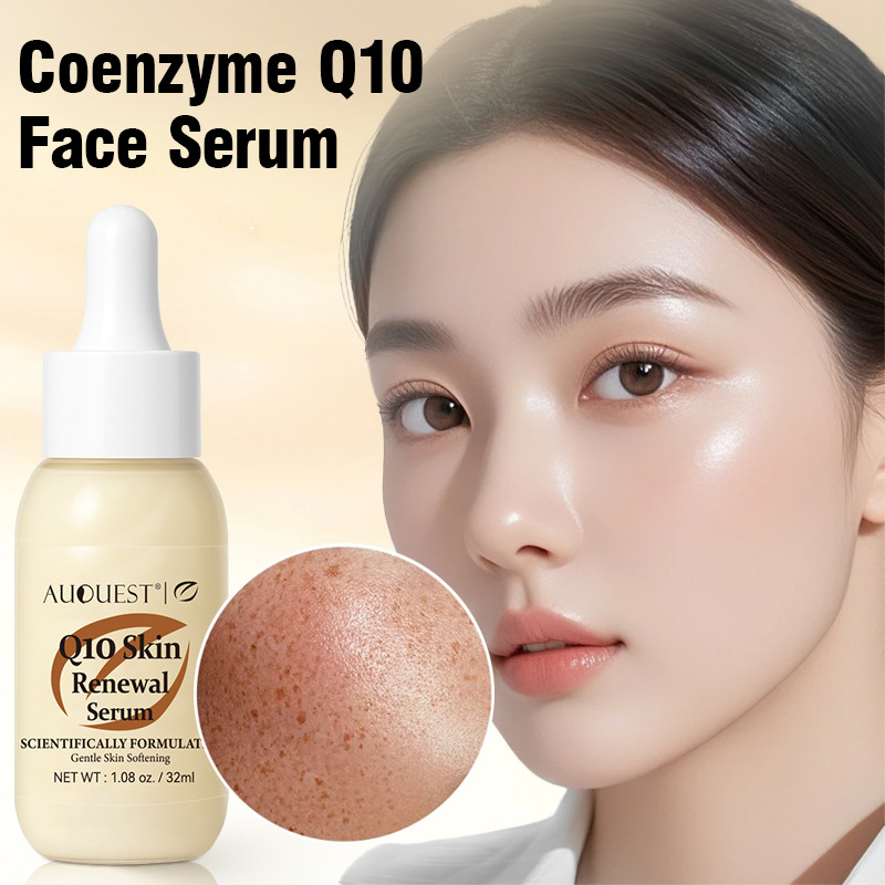 IMPORT AUQUEST Coenzyme Q10 Face Serum Anti-Aging Anti-Wrinkle Fade Fine Lines Niacinamide Serum