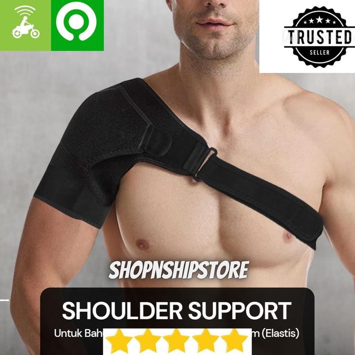 Penyangga Bahu Cedera Kanan Deker Pelindung Bahu Bahu Voli Futsal