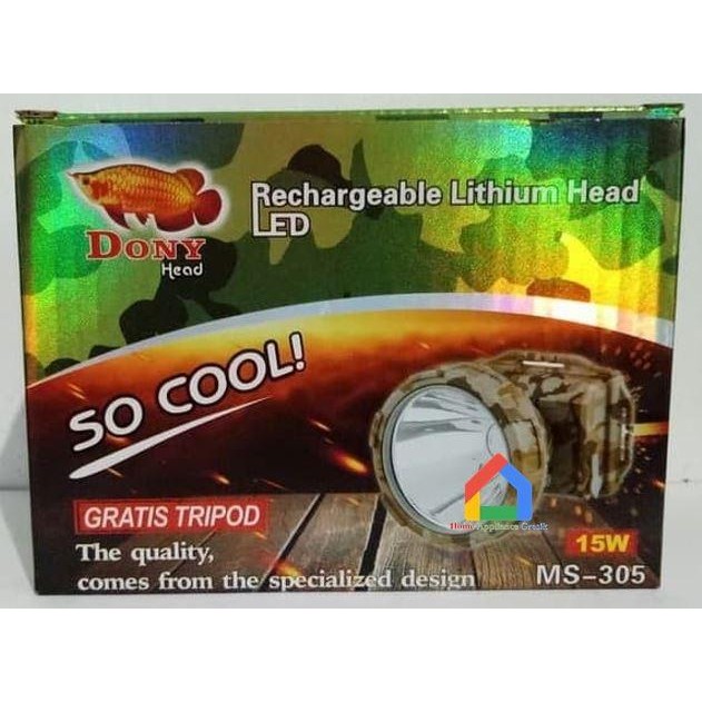 Expert Senter Kepala Dony MS-305 SO COOL / Dony Senter Kepala MS305 (15 Watt