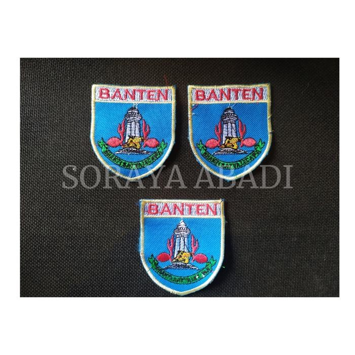 (Expert) Badge/bet Pramuka BANTEN bordir