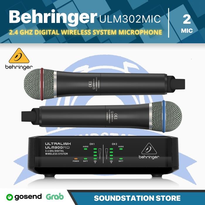 Behringer Ultralink ULM302MIC Digital Wireless Microphone ULM302 MIC
