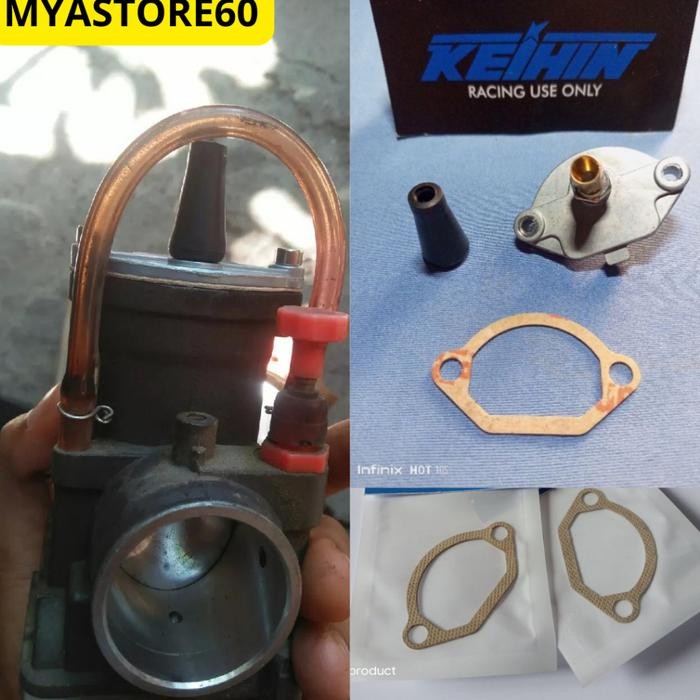 SPAREPART KARBURATOR KARBU SUDCO KWS CPO NGO CARBURATOR TUTUP BESI CANGKANG ATAS PWK 21 PWK21