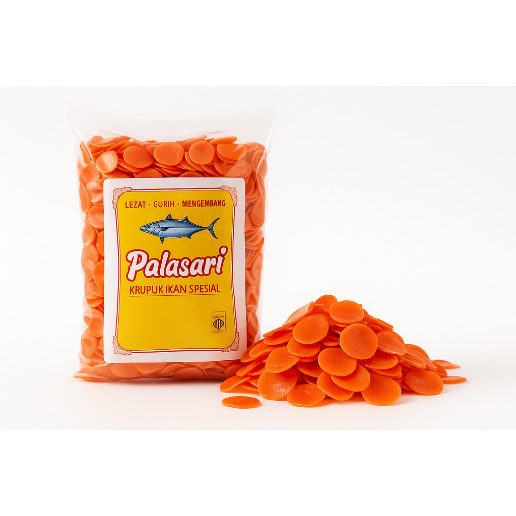 

Krupuk Palasari Orange 1000 Gr
