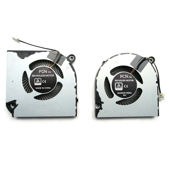 2Pcs CPU GPU Cooling Fan for acer Nitro 5 AN51543 AN5155