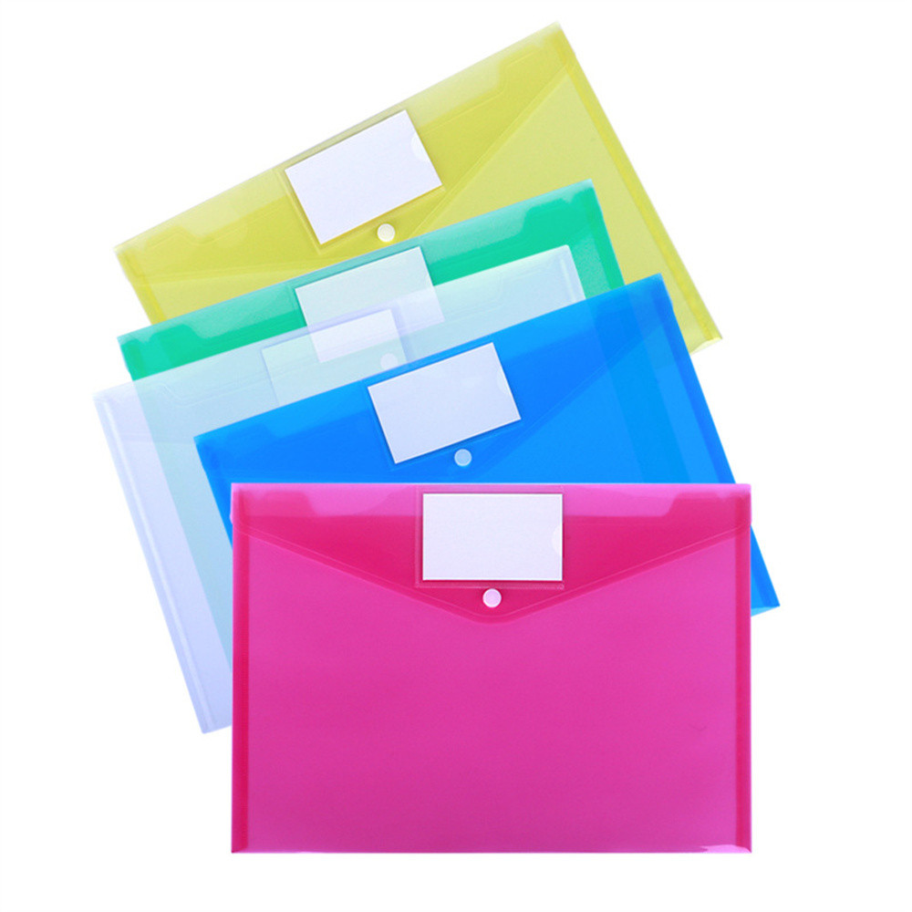 

A4 Letter Waterproof Large Capacity File Folders For Storing Files Organizing Desktops Colorful