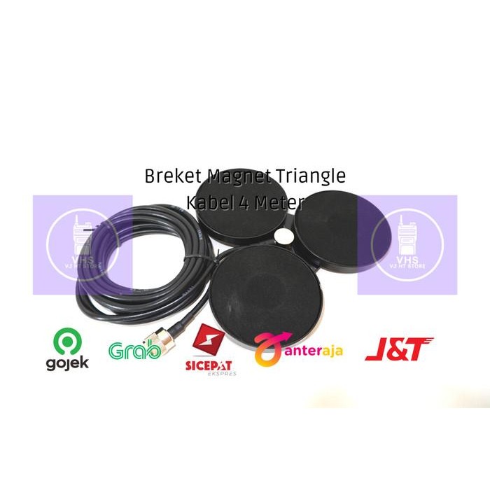 [Expret] Breket Antena Magnet Segitiga