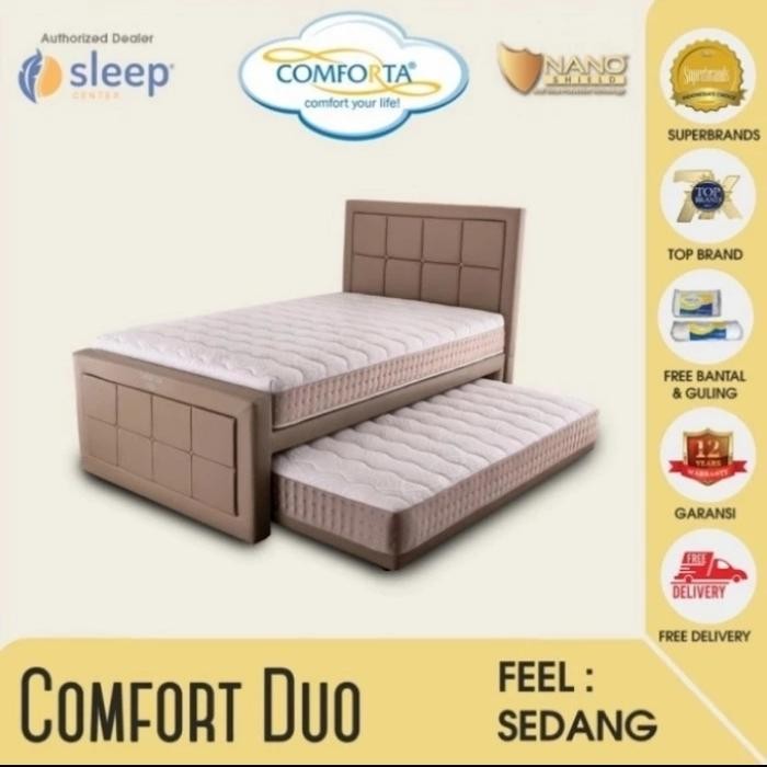 Kasur Comforta Comfort Duo / Kasur Sorong (Full Set) - 120X200