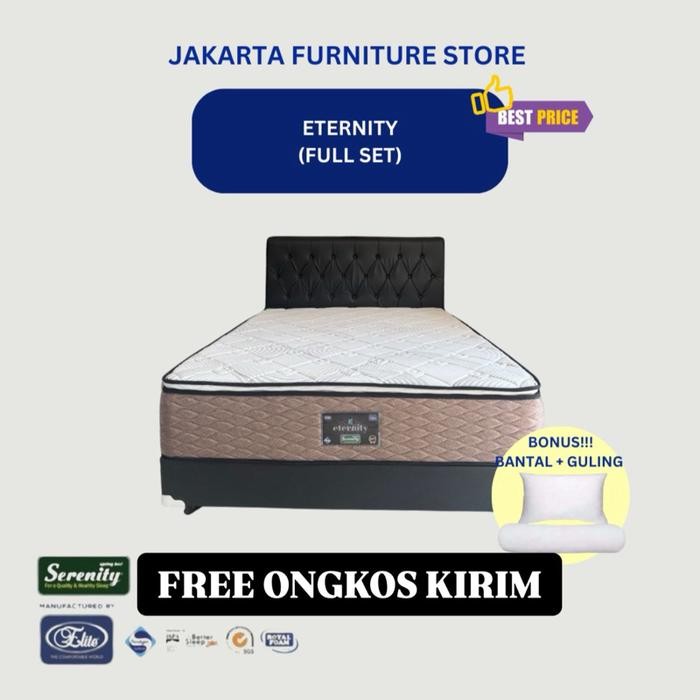 Mo Set Springbed Elite Serenity Eternity Uk.160X200