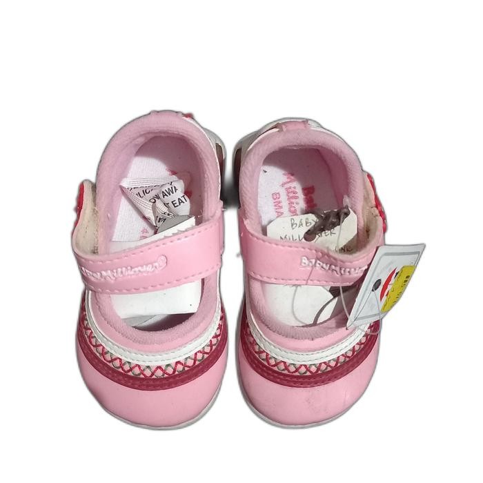 sepatu sandal bayi cewek baby millioner perempuan anak perempuan BMAW