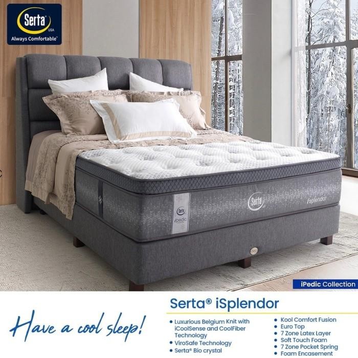 Kasur Springbed Serta Isplendor Ukuran 160X200 - Kasur Saja