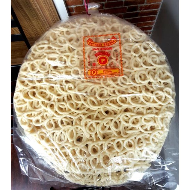 Kerupuk Bangka Purnama Keriting Raksasa Isi 2 - Diamater 60 cm