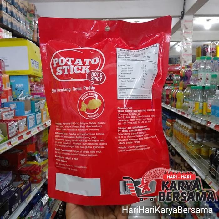 

SNACK NOI POTATO STICK HOT & SPICY 100GR